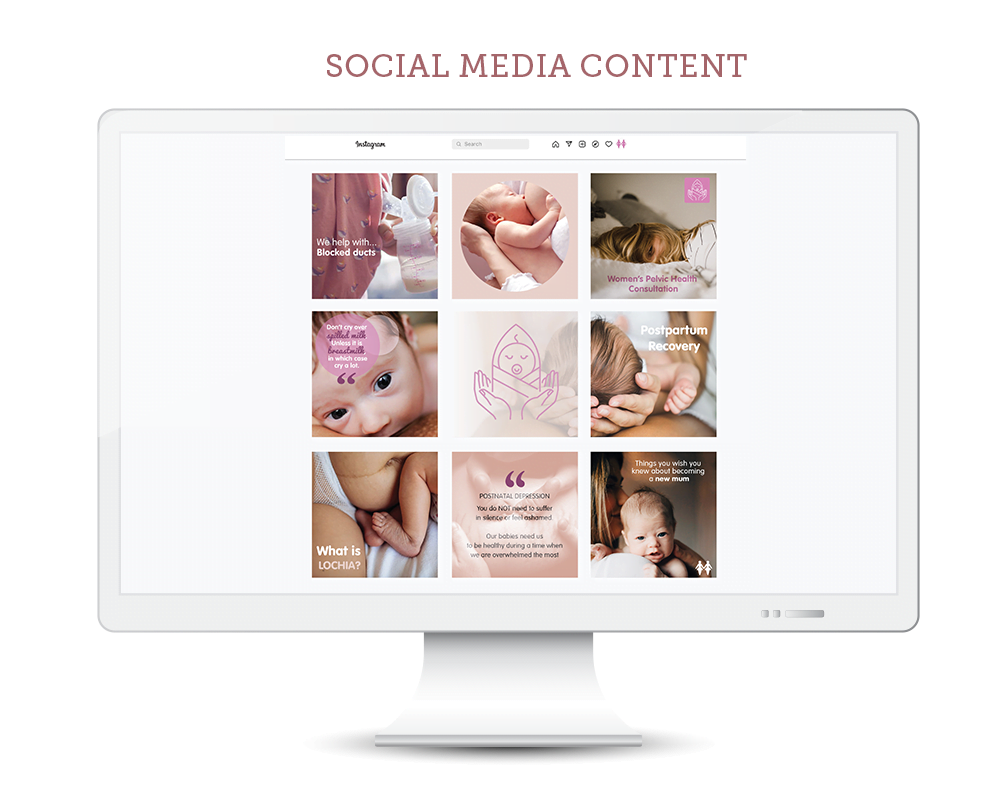 Social Media Design, showcase of Instagram content designed by a graphic designer